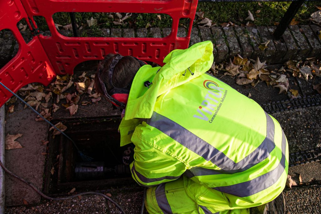 london fibre core drill civils virtua